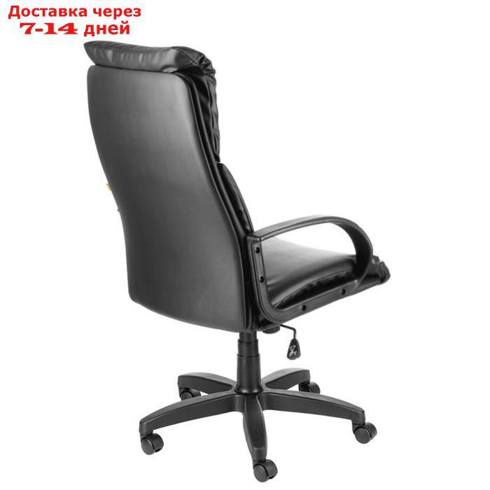 Кресло "Надир Ультра", искусственная кожа, чёрный - фото 3 - id-p227103781