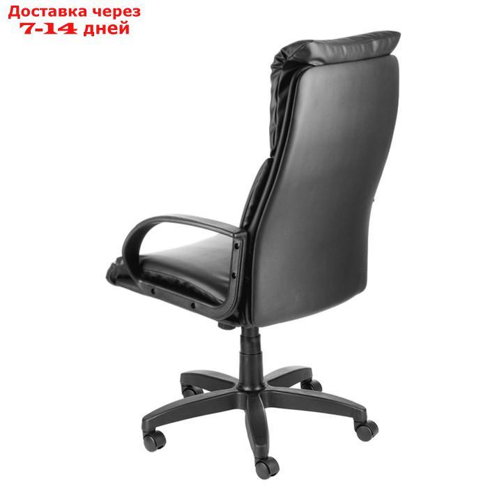 Кресло "Надир Ультра", искусственная кожа, чёрный - фото 4 - id-p227103781