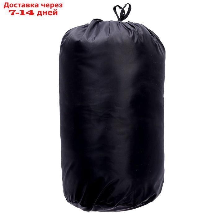 Спальный мешок туристический, цвет чёрный - фото 9 - id-p227130121