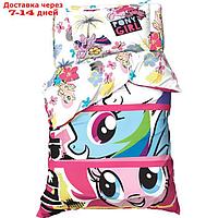 Постельное белье 1,5 сп Pony girl My Little Pony 143*215 см, 150*214 см, 50*70 см -1 шт