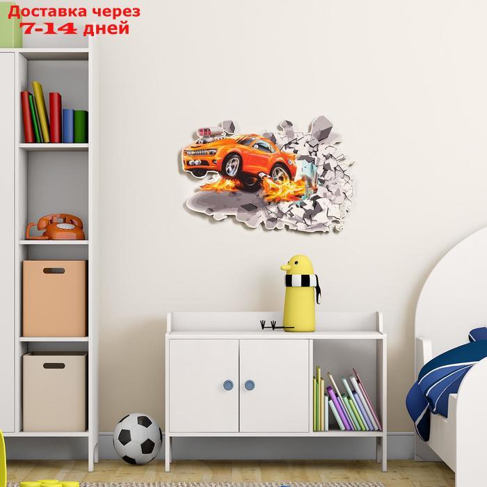 Декор настенный в детскую "Машина" 39х26 см - фото 1 - id-p226961308