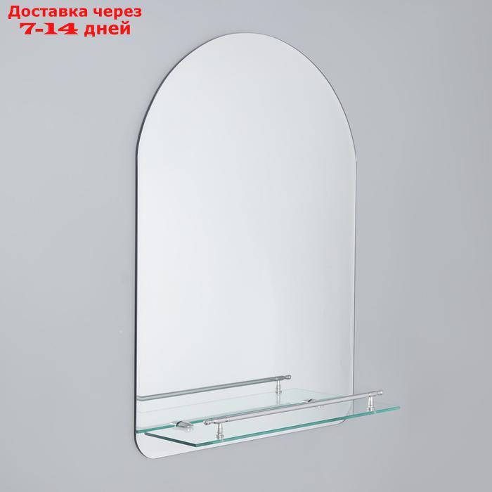 Зеркало в ванную комнату Ассоona A628, 60×45 см, 1 полка - фото 1 - id-p227006559