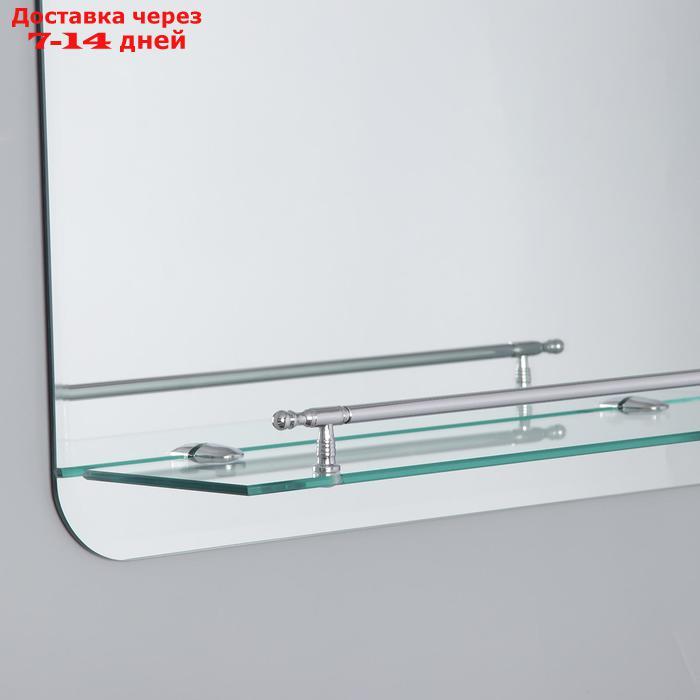 Зеркало в ванную комнату Ассоona A628, 60×45 см, 1 полка - фото 2 - id-p227006559