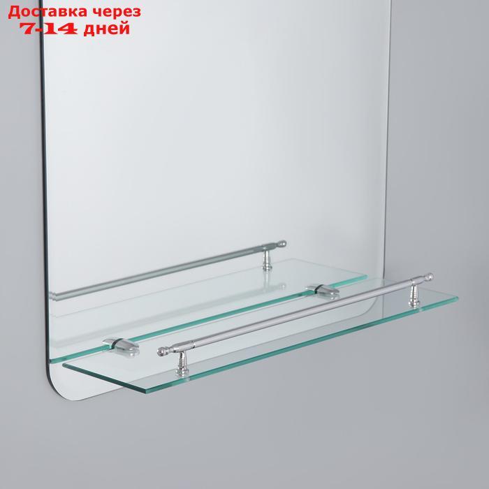 Зеркало в ванную комнату Ассоona A628, 60×45 см, 1 полка - фото 3 - id-p227006559