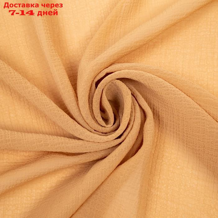 Платок текстильный, цвет бежевый, размер 70х70 - фото 3 - id-p227119485