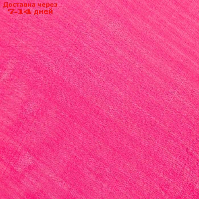 Платок текстильный, цвет яркая фуксия, размер 72х72 - фото 2 - id-p227119486