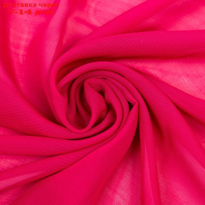 Платок текстильный, цвет яркая фуксия, размер 72х72 - фото 3 - id-p227119486