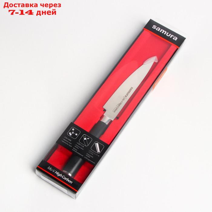 Нож кухонный SAMURA Mo-V универсальный, лезвие:12 см, высокоуглеродистая сталь AUS-8 - фото 7 - id-p227126186
