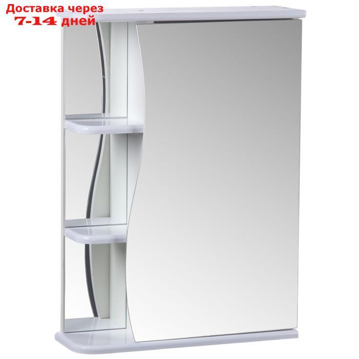 Зеркало-шкаф "Тура", с тремя полками, 50 х 15,4 х 70 см - фото 1 - id-p227006572