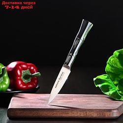 Нож для овощей Samura Bamboo, лезвие 8,8 см, сталь AUS-8