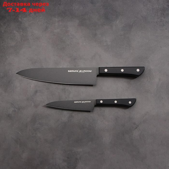 Набор ножей SHаDоW, 2 шт: 12 см; 20,8 см, с покрытием Blаck Fusо - фото 4 - id-p227126188