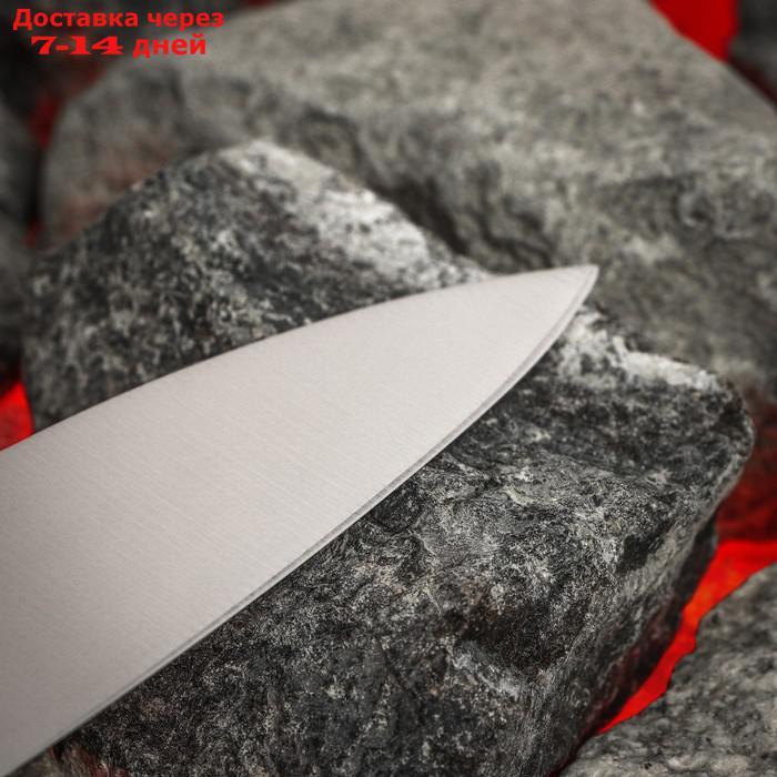 Нож кухонный SAMURA GOLF шеф, лезвие 22,1 см, сталь AUS-8 - фото 5 - id-p227126189