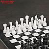 Шахматы "Элит", белый/черный,  доска 40х40 см, оникс, фото 2