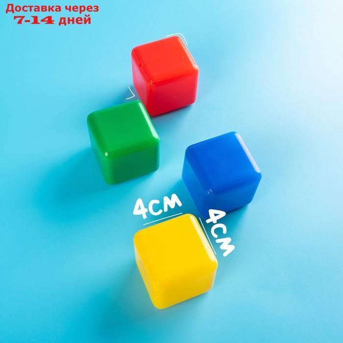 Набор цветных кубиков, "Смешарики", 20 штук, 4х4 см - фото 6 - id-p227098658