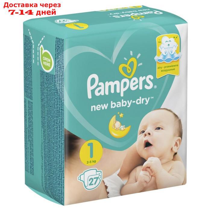 Подгузники Pampers New Baby-Dry (2-5 кг), 27 шт - фото 4 - id-p227098659