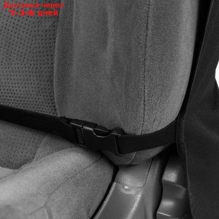 Защитная накидка на переднее сиденье, размер XXL, чёрный - фото 3 - id-p227105659
