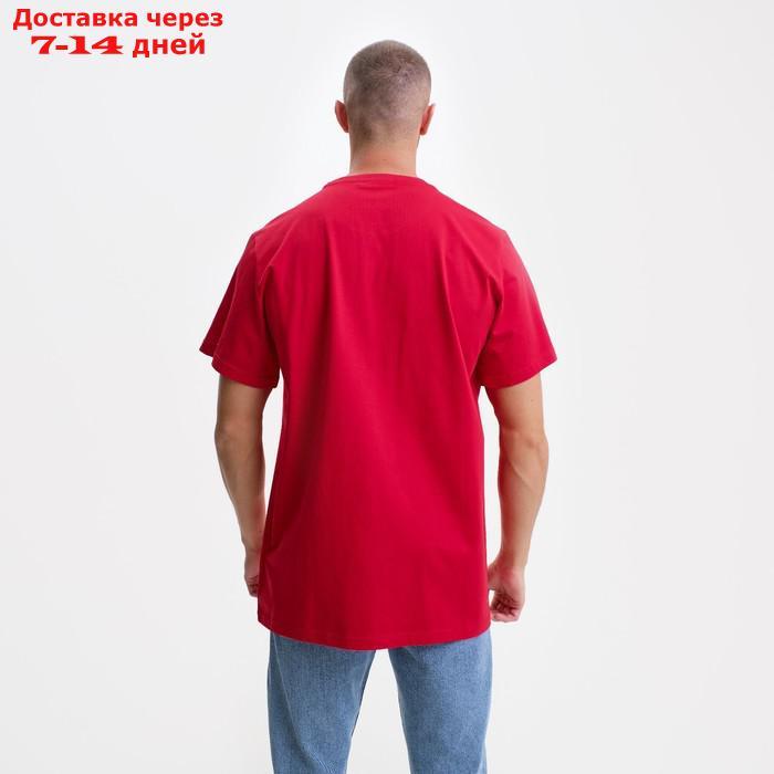 Футболка мужская Under Armour, цвет красный, размер 50 (XL) - фото 4 - id-p227119510
