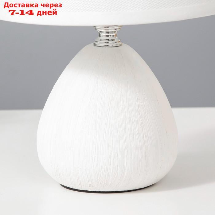 Настольная лампа "Эстель" Е14 40Вт белый 17х17х26 см - фото 5 - id-p227123143