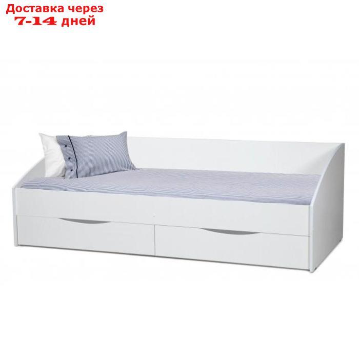 Кровать Фея-3 симметричная 900х2000 Белый - фото 1 - id-p227100254