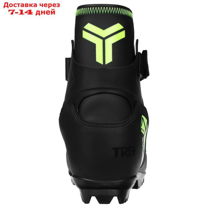 Ботинки лыжные TREK Experience1 NNN ИК, цвет чёрный, лого зелёный неон, размер 39 - фото 5 - id-p227102070