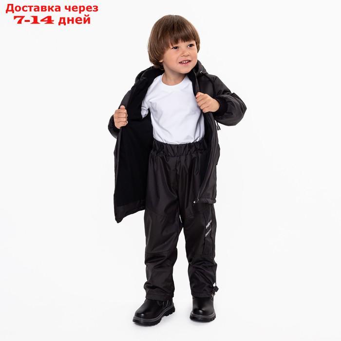 Куртка для мальчика, цвет чёрный, рост 110-116 см - фото 5 - id-p227109645