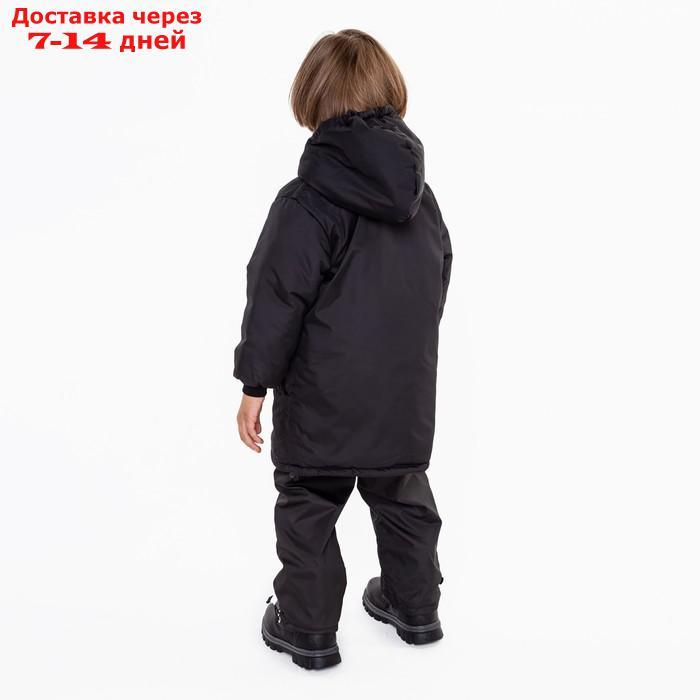 Куртка для мальчика, цвет чёрный, рост 110-116 см - фото 6 - id-p227109645
