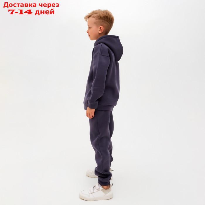 Костюм для мальчика MINAKU: Basic Line KIDS цвет серый, рост 110 - фото 3 - id-p227109646