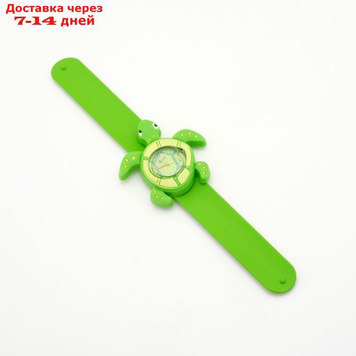 Часы наручные детские "Черепашка", зелёные - фото 3 - id-p227109648