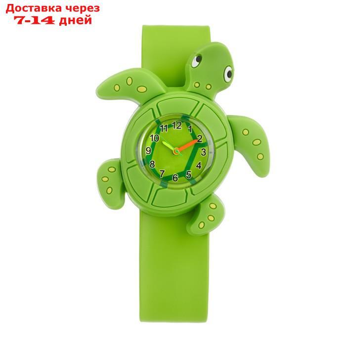 Часы наручные детские "Черепашка", зелёные - фото 4 - id-p227109648