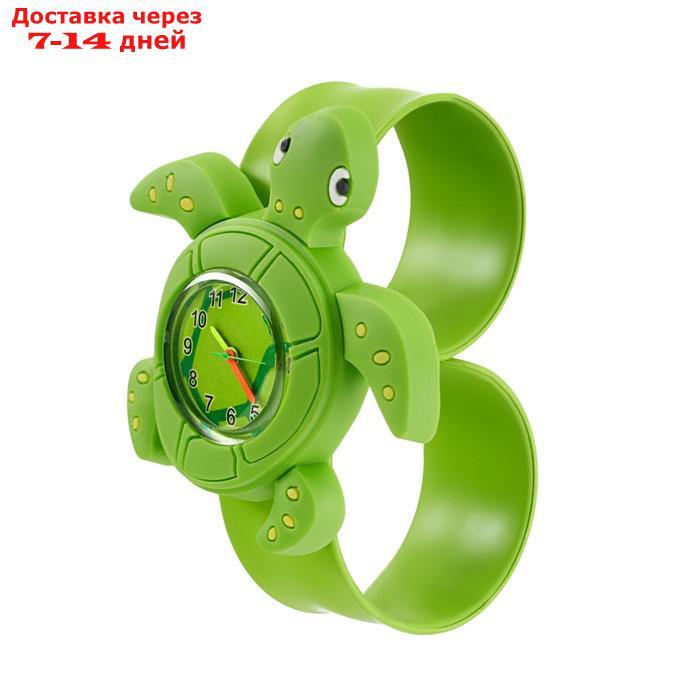 Часы наручные детские "Черепашка", зелёные - фото 5 - id-p227109648