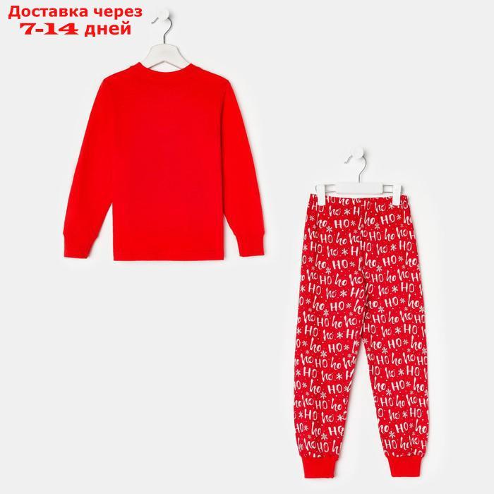Пижама детская, цвет красный, рост 134 см - фото 2 - id-p227103974