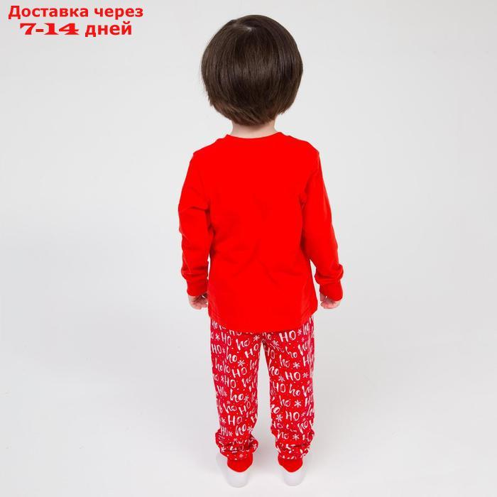 Пижама детская, цвет красный, рост 134 см - фото 8 - id-p227103974