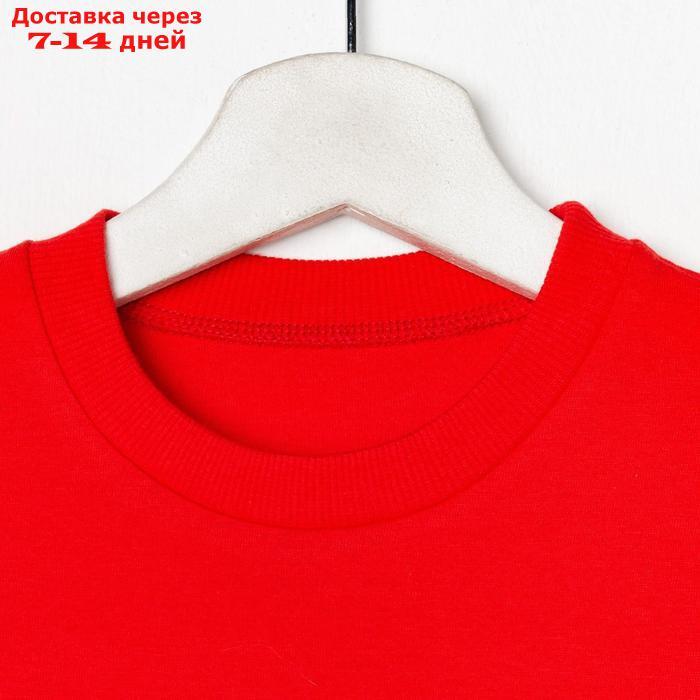 Пижама детская, цвет красный, рост 134 см - фото 10 - id-p227103974