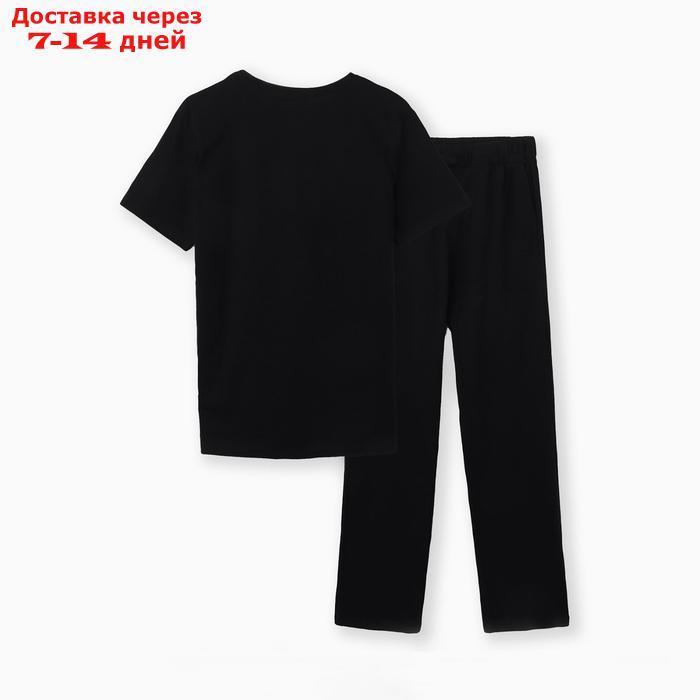 Пижама мужская (футболка и брюки) KAFTAN "Lion" р.48 - фото 2 - id-p227107789
