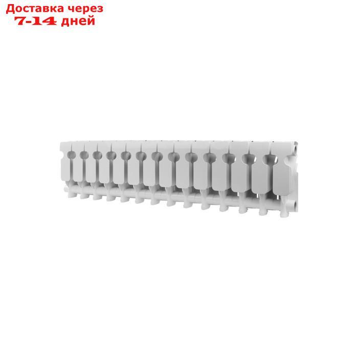 Радиатор алюминиевый ROMMER Plus, 200 x 96 мм, 14 секций - фото 2 - id-p227107879