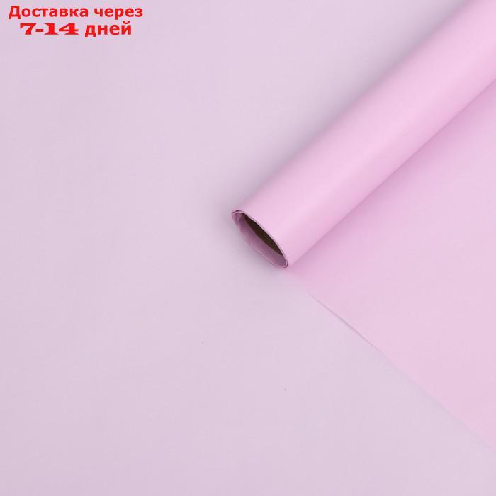 Бумага тишью водоотталкивающая, цвет светло-розовый, 58 см х 5 м 19 микрон - фото 1 - id-p227105679