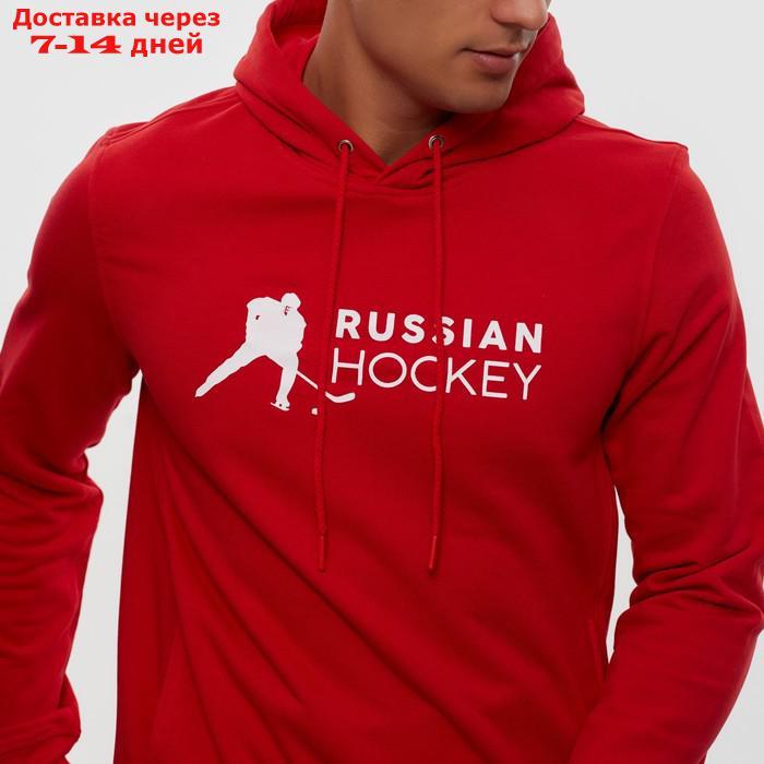 Худи President Спорт.Хоккей, размер XXL, цвет красный - фото 6 - id-p227118226