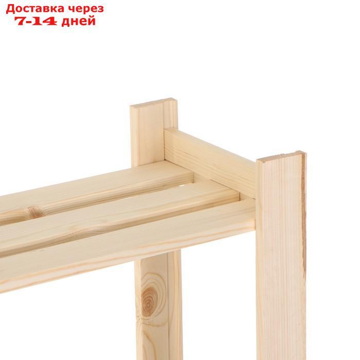 Стеллаж деревянный "Альфа", 64×28×159см - фото 5 - id-p227007123