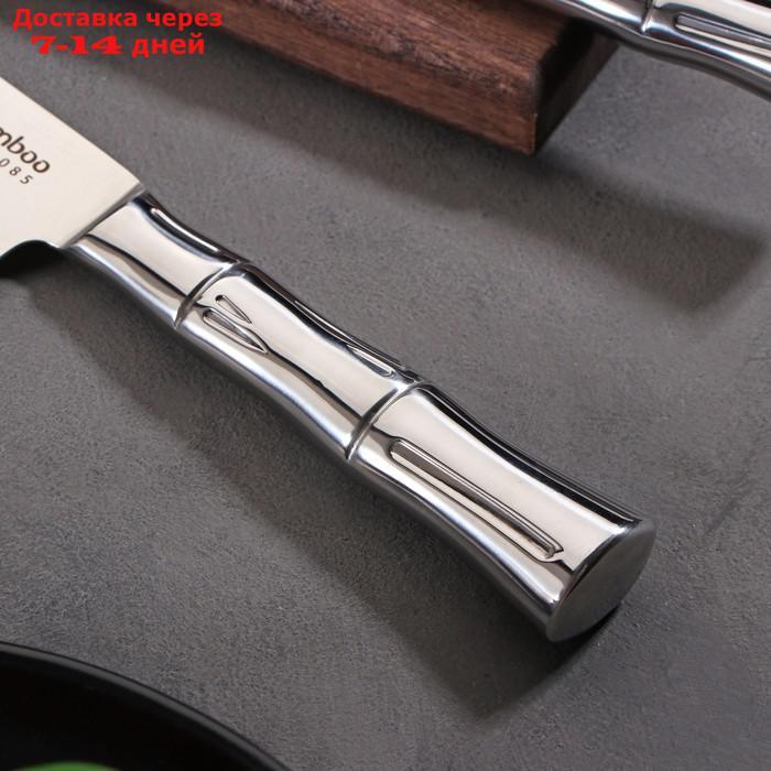 Набор "Samura BAMBOO" из 3 кухонных ножей, стальная рукоять - фото 3 - id-p227127244