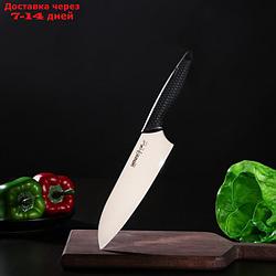 Нож кухонный "Samura GOLF" Сантоку, лезвие 18 см, AUS-8