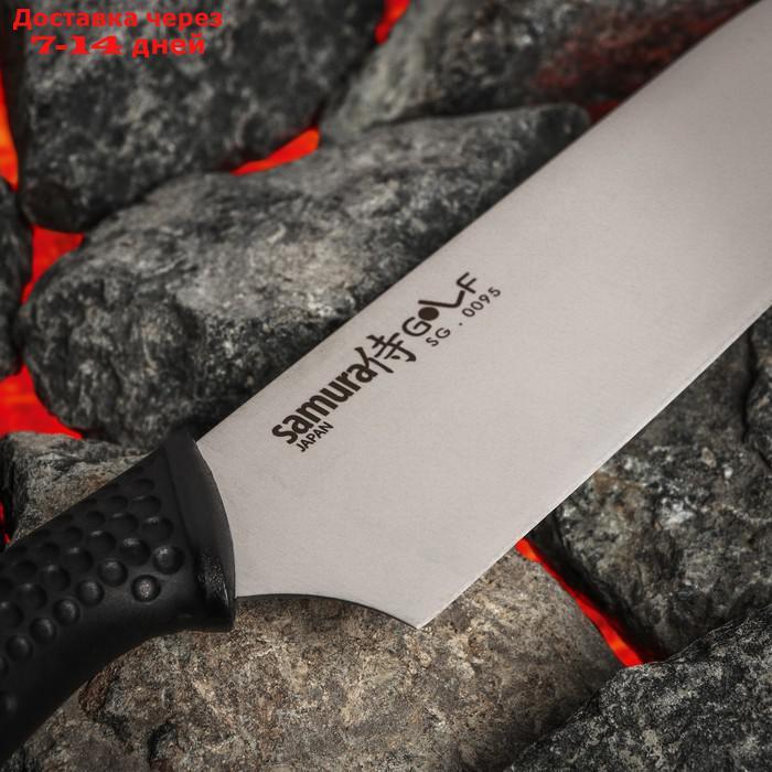 Нож кухонный "Samura GOLF" Сантоку, лезвие 18 см, AUS-8 - фото 3 - id-p227127250