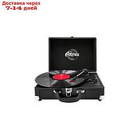 Проигрыватель виниловых дисков RITMIX LP-120B, 6 Вт, RCA, Jack 3.5, черный