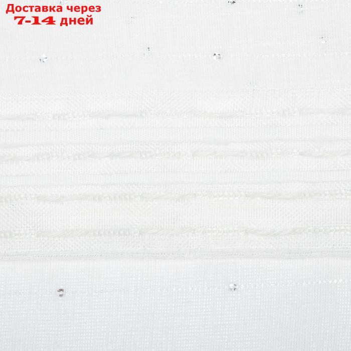 Тюль Этель Shine, на шторной ленте 145х270 см, 70гр/м2 вуаль, 100% п/э - фото 3 - id-p227114907