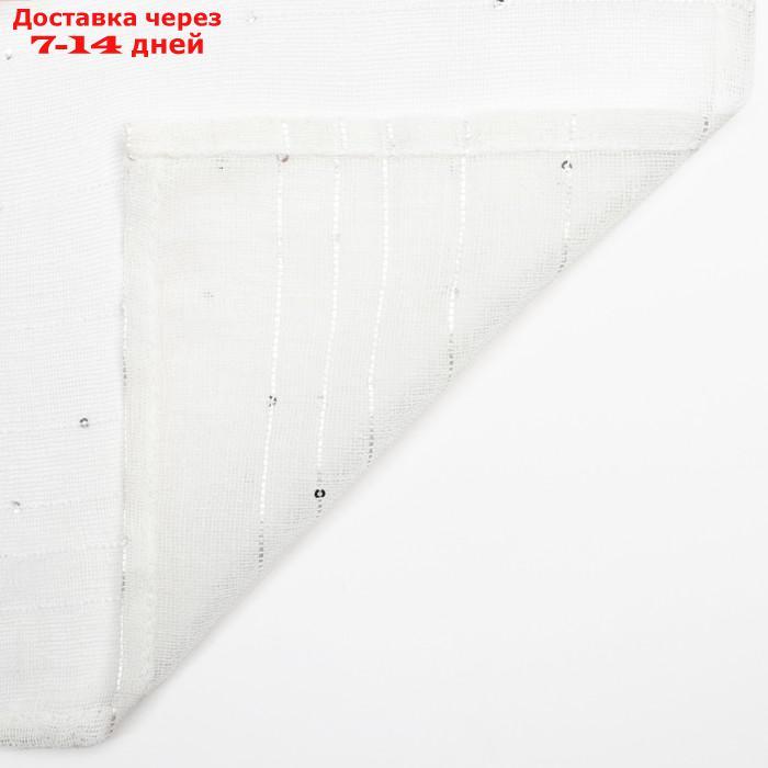 Тюль Этель Shine, на шторной ленте 145х270 см, 70гр/м2 вуаль, 100% п/э - фото 5 - id-p227114907