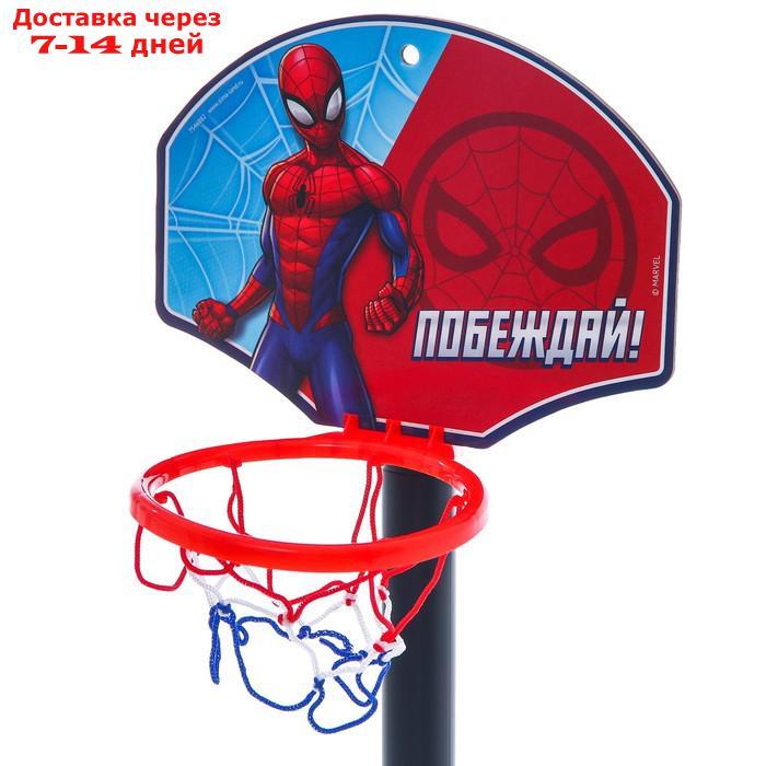 Баскетбольная стойка, 85 см, "Побеждай" Человек паук 7503146 - фото 5 - id-p227116013