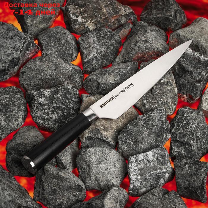 Нож кухонный "Samura Mo-V" универсальный, лезвие 19,2 см - фото 2 - id-p227127255