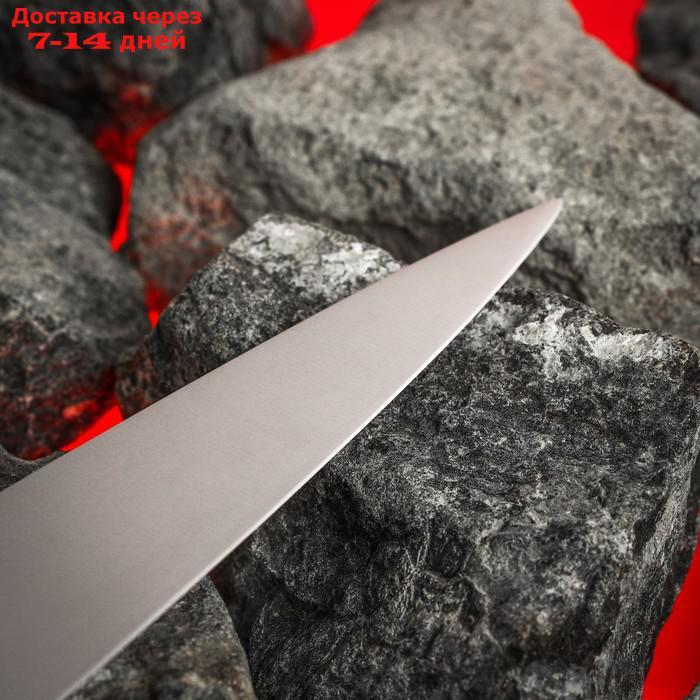 Нож кухонный "Samura Mo-V" универсальный, лезвие 19,2 см - фото 4 - id-p227127255