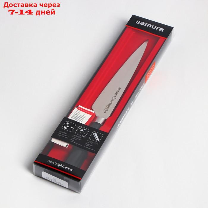 Нож кухонный "Samura Mo-V" универсальный, лезвие 19,2 см - фото 5 - id-p227127255
