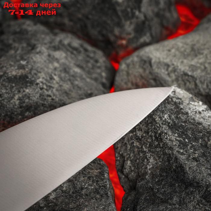Нож кухонный "Samura GOLF" шеф, лезвие 24 см, AUS-8 - фото 4 - id-p227127259