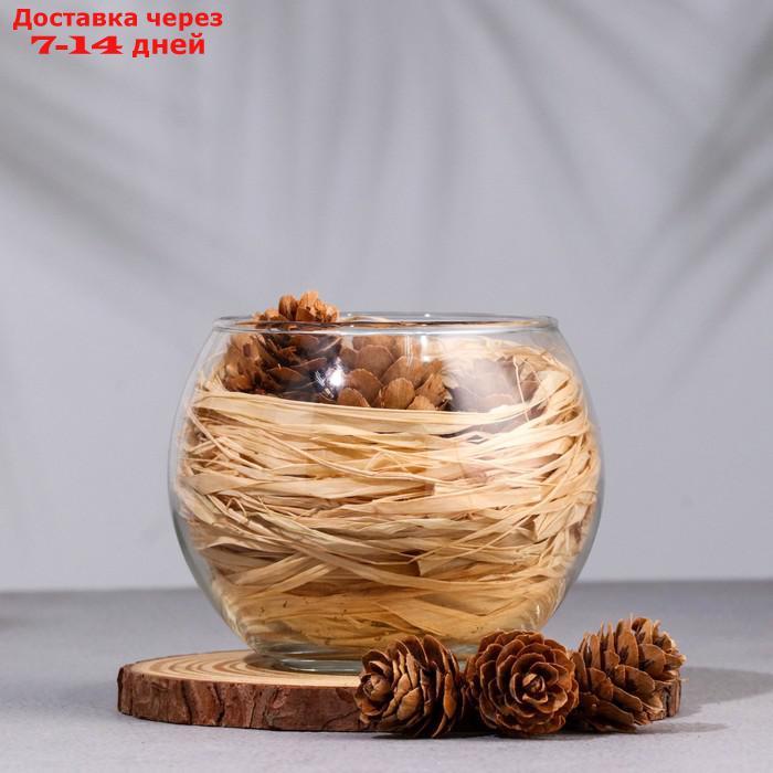 Набор ароматический: ваза-саше с шишками, ароматическое масло "Красный тик", 10 мл - фото 4 - id-p227117164
